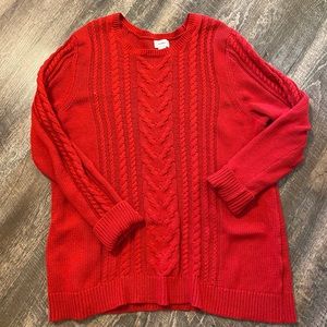 Red Old Navy Sweater
